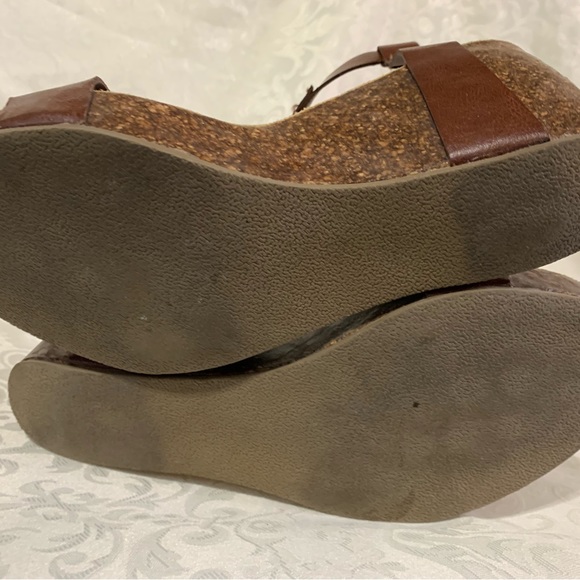 Brown leather sandals, Blowfish - Picture 4 of 5